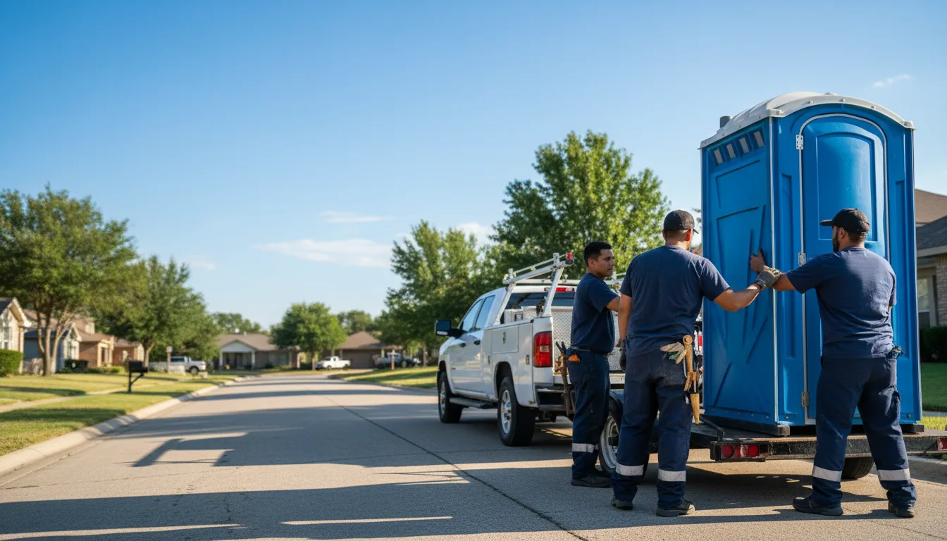 Portable Toilet Rental in Gentry, AR near me